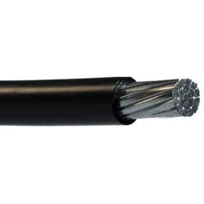 Câble RW90 aluminium 600V avec isolation XLPE pour installation en conduit ou câblage exposé intérieur et extérieur.