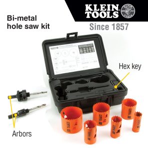 HOLE SAW KIT - ELECTRICIEN 8PC – Image 7