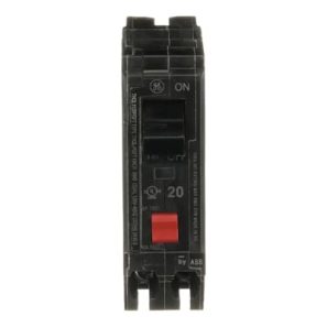 Disjoncteur THQL1120PGFT GE – 20 A 1 pôle 120/240 V GFCI enfichable Plug-On Neutral