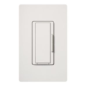 Compagnon Maestro Lutron blanc 120 V pour contrôle de l’éclairage à partir de plusieurs emplacements.